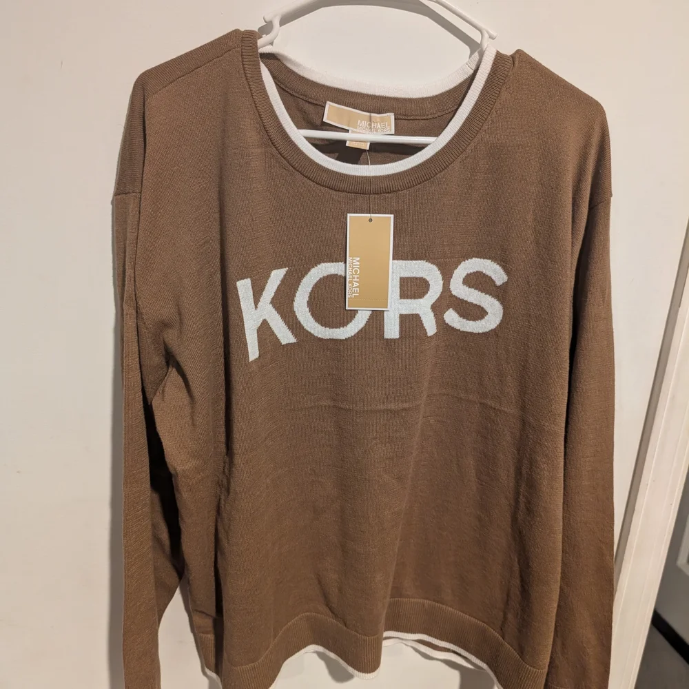 Michael Kors Brown Sweater for Women - Picture 1 of 5